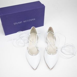 Stuart Weitzman Gilligan lace up leather sandals
